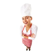 lady chef hat